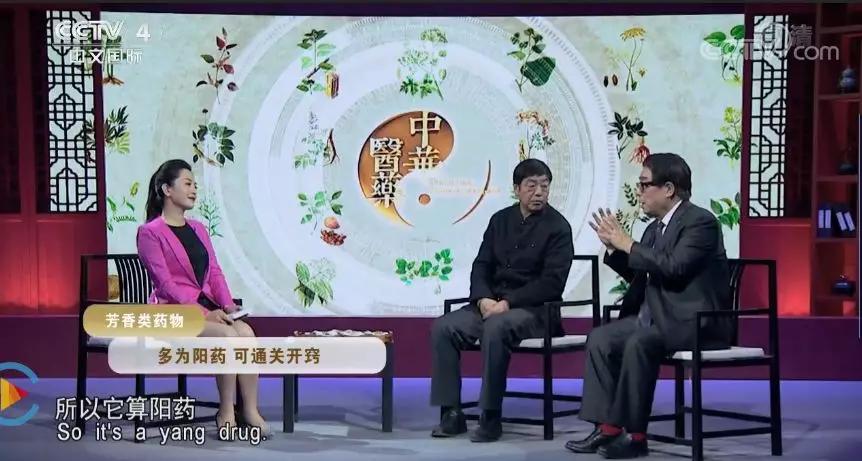 国医大师张大宁做客CCTV-4中华医药《闻香祛病》节目